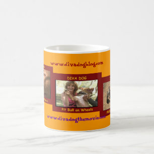 Versión 2 de taza de café del PERRO de la DIVA