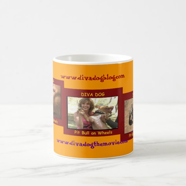 Versión 2 de taza de café del PERRO de la DIVA (Centro)