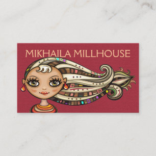 Versión de tarjeta de visita - Diva de sociedad