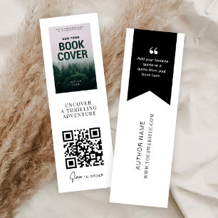 Versión del libro Código QR Marketing Mini tarjeta