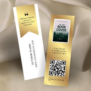 Versión del libro Código QR Tarjeta de marcadores