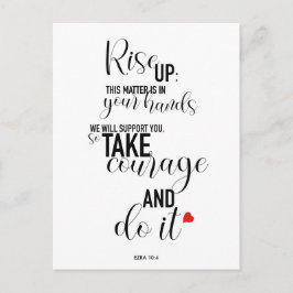 Versión larga de la tarjeta postal de presupuesto