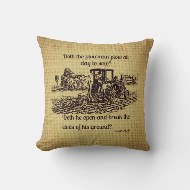 Verso de la biblia de la almohada del granjero del (Anverso)