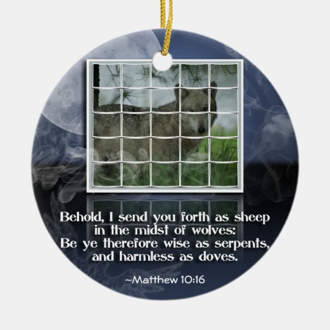 VERSO de la BIBLIA del ORNAMENTO del 10:16 de (Frente)