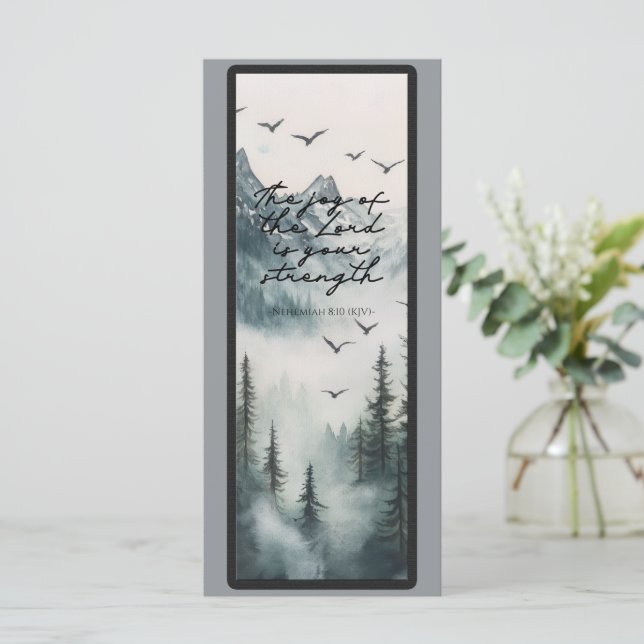 Verso de la Biblia inspiradora (Anverso de pie)