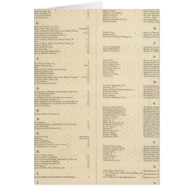 Verso Título Página El Atlas Estadounidense de Col (Frente)