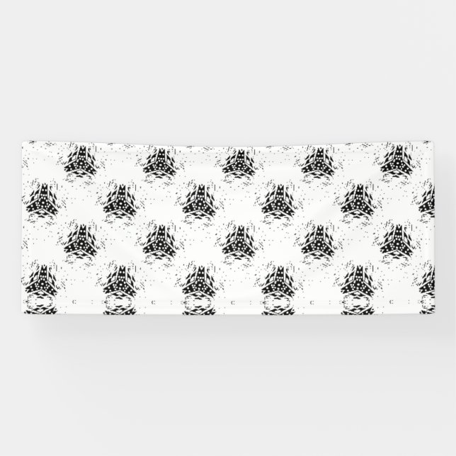 Vertical, carbón vegetal, pancarta de dunas (Horizontal)