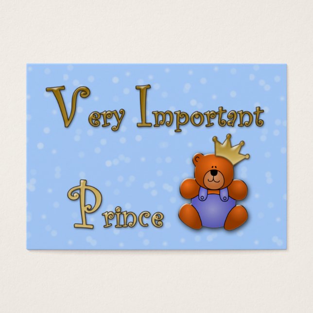 Very Important Prince - papershop (Frente)