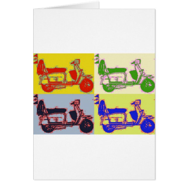 VESPA DEL ARTE POP (Frente)