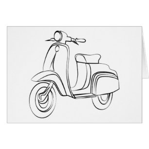 Vespa del vintage