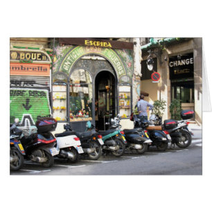 vespas de Rambla del La de g/nc Barcelona