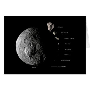 Vesta Comparada Con Otros Espacios De Asteroides