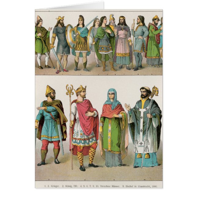 Vestido anglosajón (Frente)