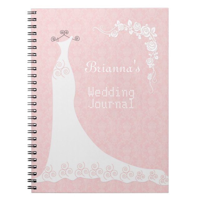 Vestido blanco, en el cuaderno rosado del (Frente)
