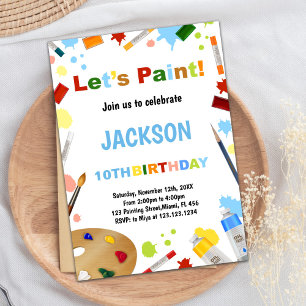 Vestido Blanco Para Invitaciones De Pintado De Mes