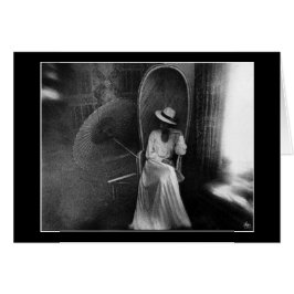 Vestido blanco - Tarjeta