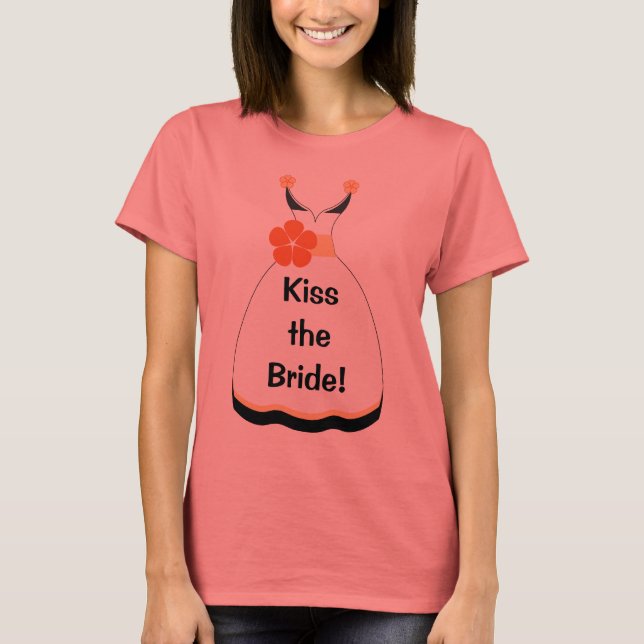 Vestido boda camiseta (Anverso)