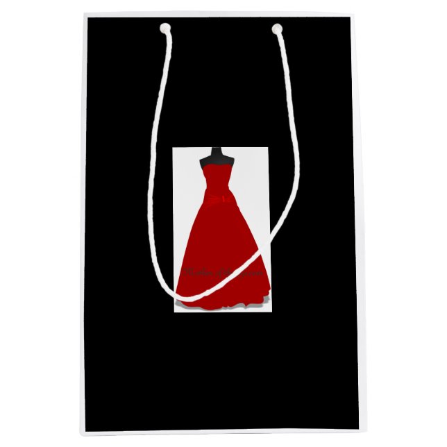 Vestido boda Madre de la bolsa de regalo negro de  (Anverso)