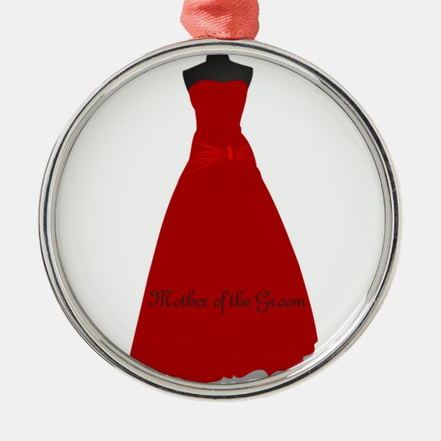 Vestido boda Madre del ornamento de Groom (Frente)