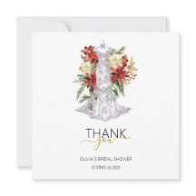 Vestido de boda de Navidad Agradecimiento de la du