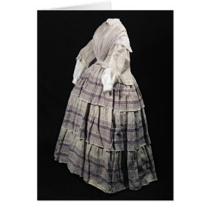 Vestido de la cinolina, 1850-60