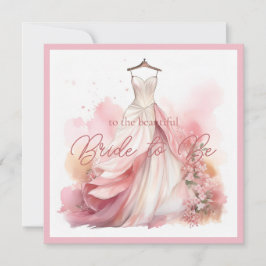 Vestido de novia blanco para ducha de regalos