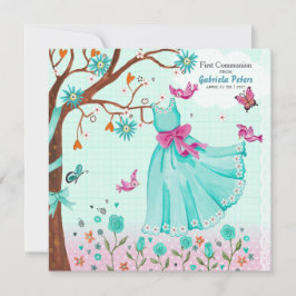 Vestido de Primera Comunión | Invitaciones Niña