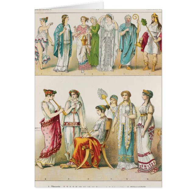 Vestido de teatro griego (Frente)