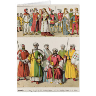 Vestido del español y del Moorish