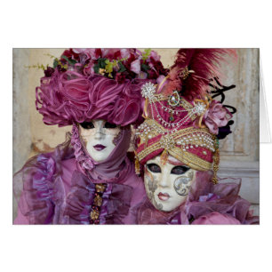Vestido morado de carnaval, Venecia