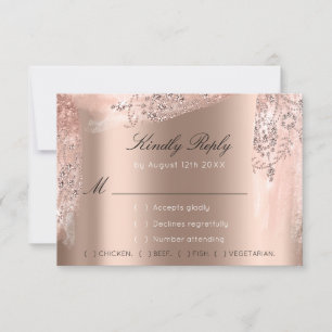 Vestido negro RSVP Rose Weddin Glitter Bridal Show