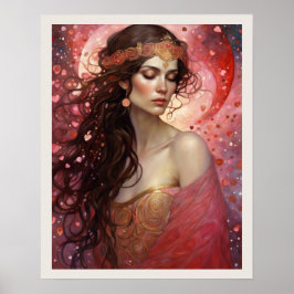 Vestido para amor El día de San Valentín Arte Impr