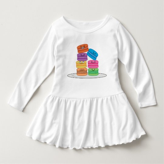 Vestido Postre dulce francés de la galleta de los
