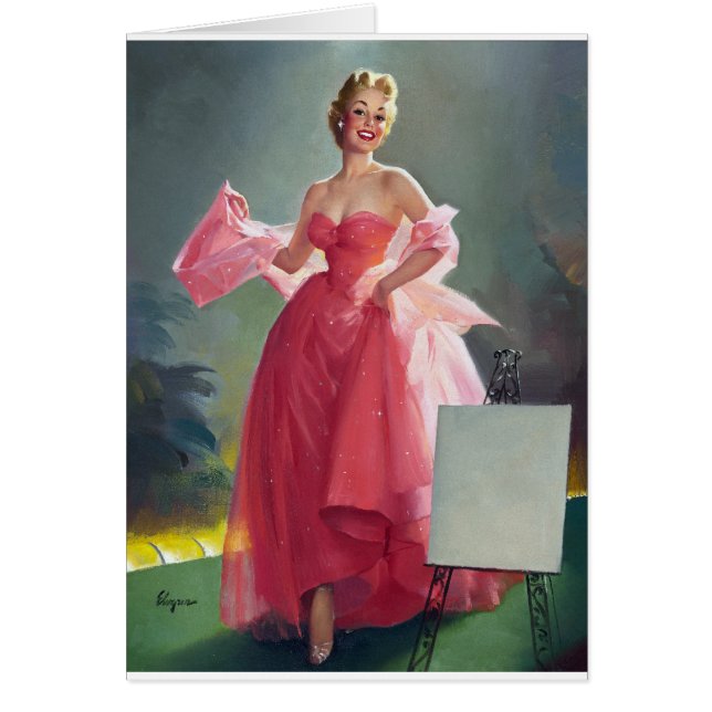 Vestido Rojo Pin Up (Frente)