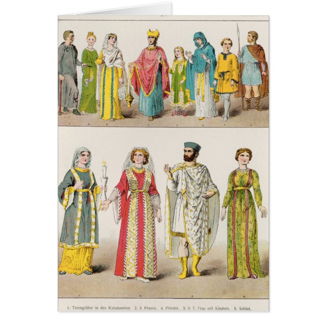 Vestido romano cristiano (Frente)