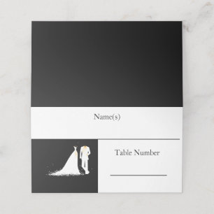 Vestido & Tux - Tarjetas de Lugar y Acompañantes