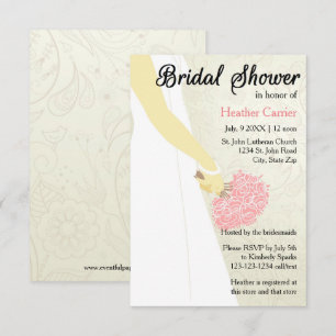 Vestido vertical 3x5 y Bouquet - Invitación a duch