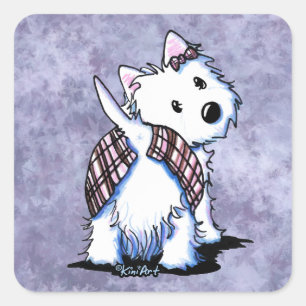 Vestidos Para Matar A Pegatinas Westie