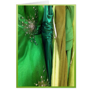 Vestidos verdes del baile de fin de curso