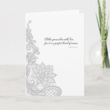 Vestir con amor - Tarjeta de felicitación doblada