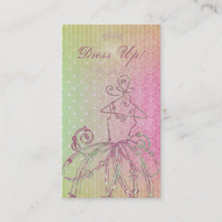 ¡Vestir! Tarjetas de visita