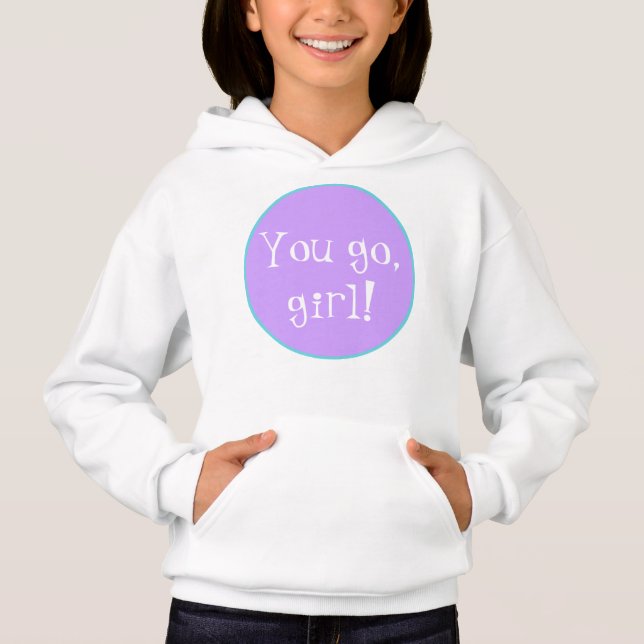 ¡Vete, chica! Hoodie Sweatshirt (Anverso)