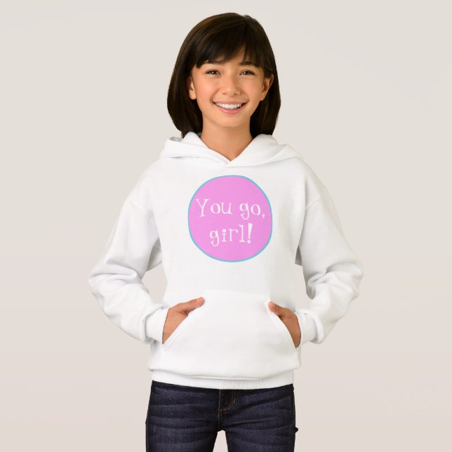 ¡Vete, chica! Hoodie Sweatshirt (Anverso completo)