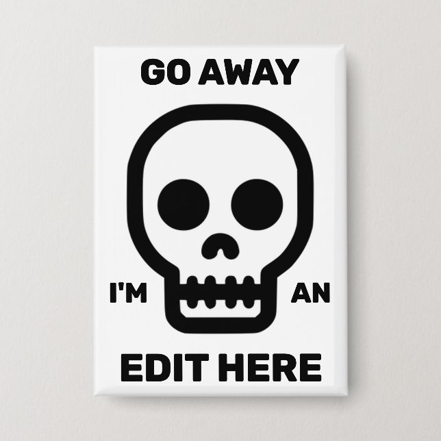 Vete - Soy un botón de Editar aquí™ (Anverso)