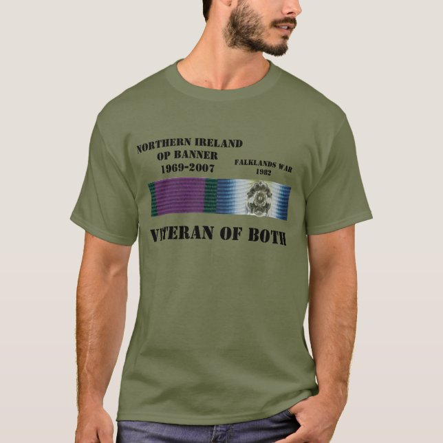 Veterano de ambos camiseta (Anverso)