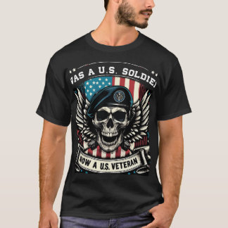 "Veterano de EE. UU." Camiseta Patriótica