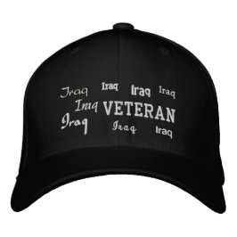 Veterano de Irak - Gorra bordado