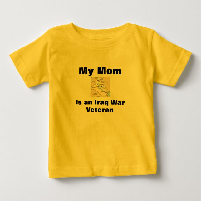 Veterano de Iraq de la camiseta del día de (Anverso)