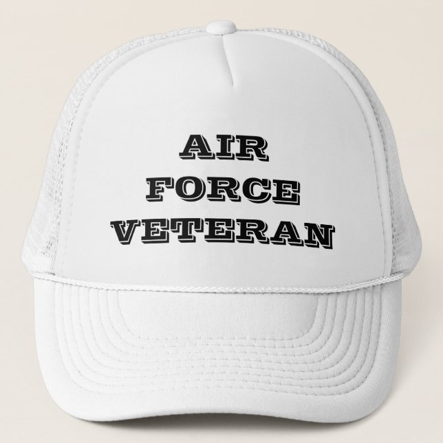Veterano de la fuerza aérea del gorra (Anverso)