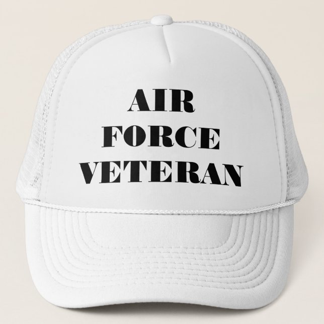 Veterano de la fuerza aérea del gorra (Anverso)